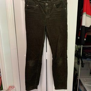 Corduroy Olive/Dark Green Pants Nordstrom